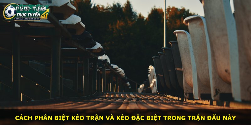 Cách phân biệt kèo trận và kèo đặc biệt trong trận đấu này