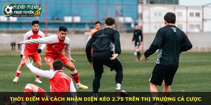 Thời điểm và cách nhận diện kèo 2.75 trên thị trường cá cược