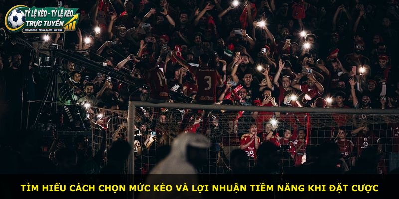 Tìm hiểu cách chọn mức kèo và lợi nhuận tiềm năng khi đặt cược
