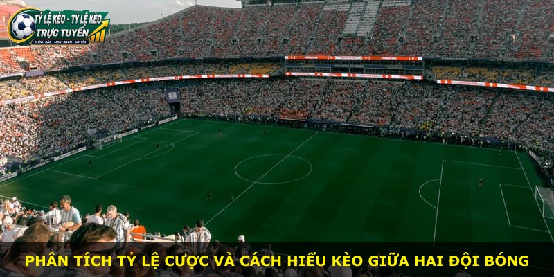 Phân tích tỷ lệ cược và cách hiểu kèo giữa hai đội bóng