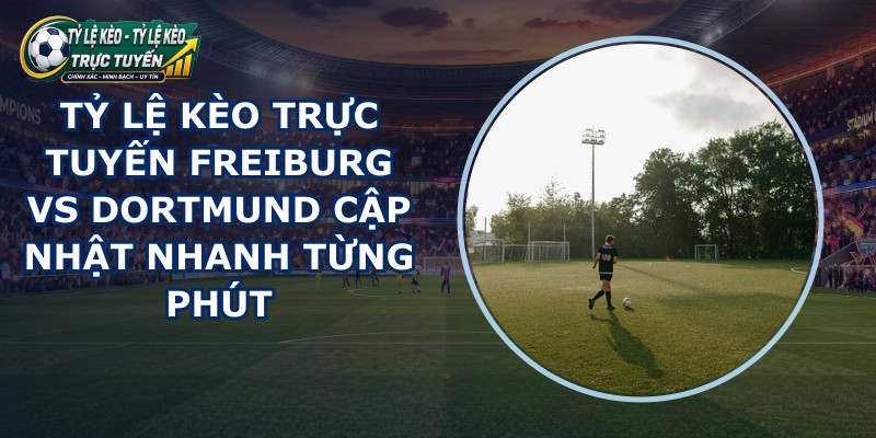 tỷ lệ kèo trực tuyến Freiburg vs Dortmund
